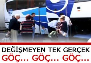 Göç vermeye devam